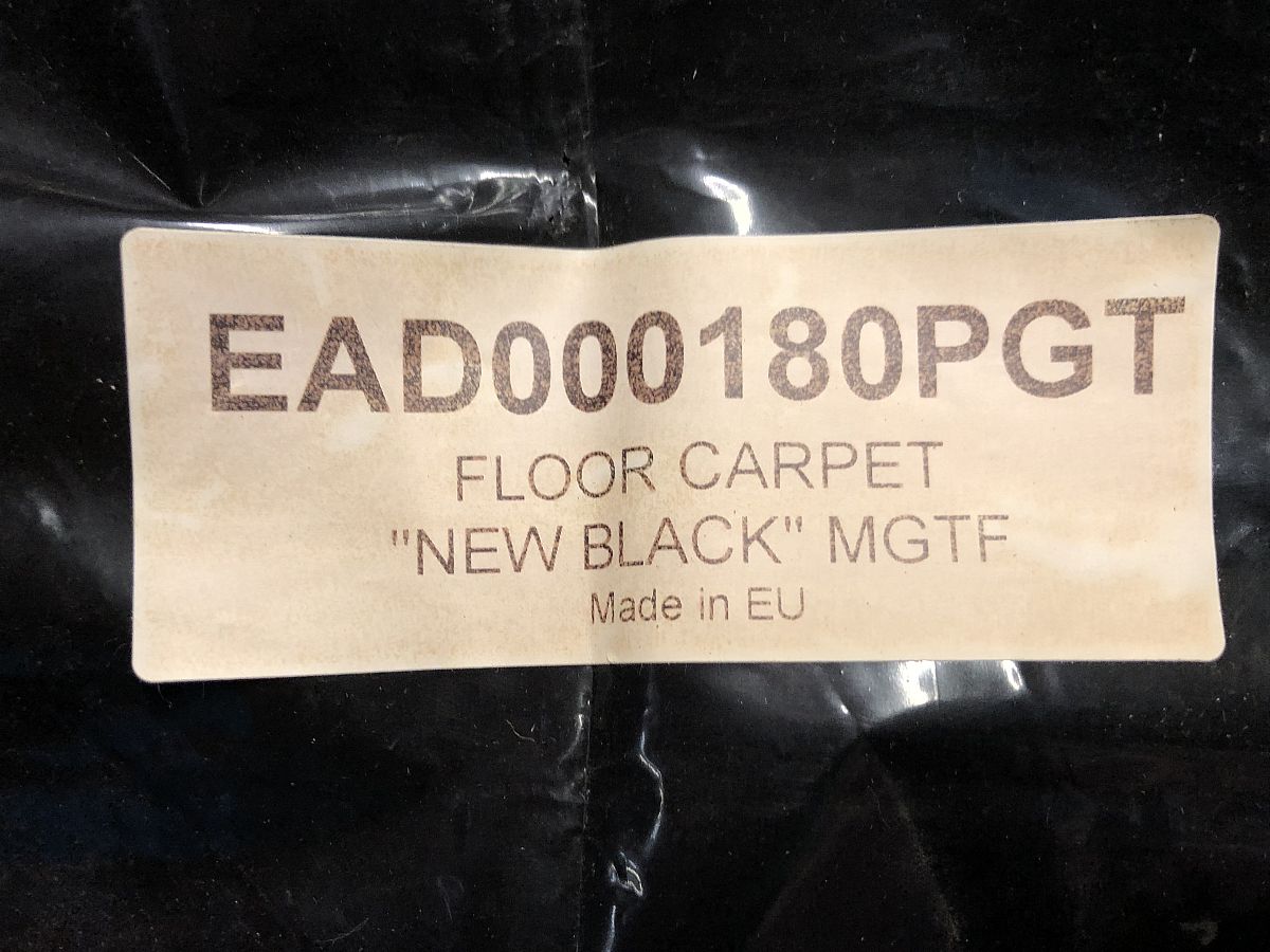 For Sale: MGF / TF Original new carpet