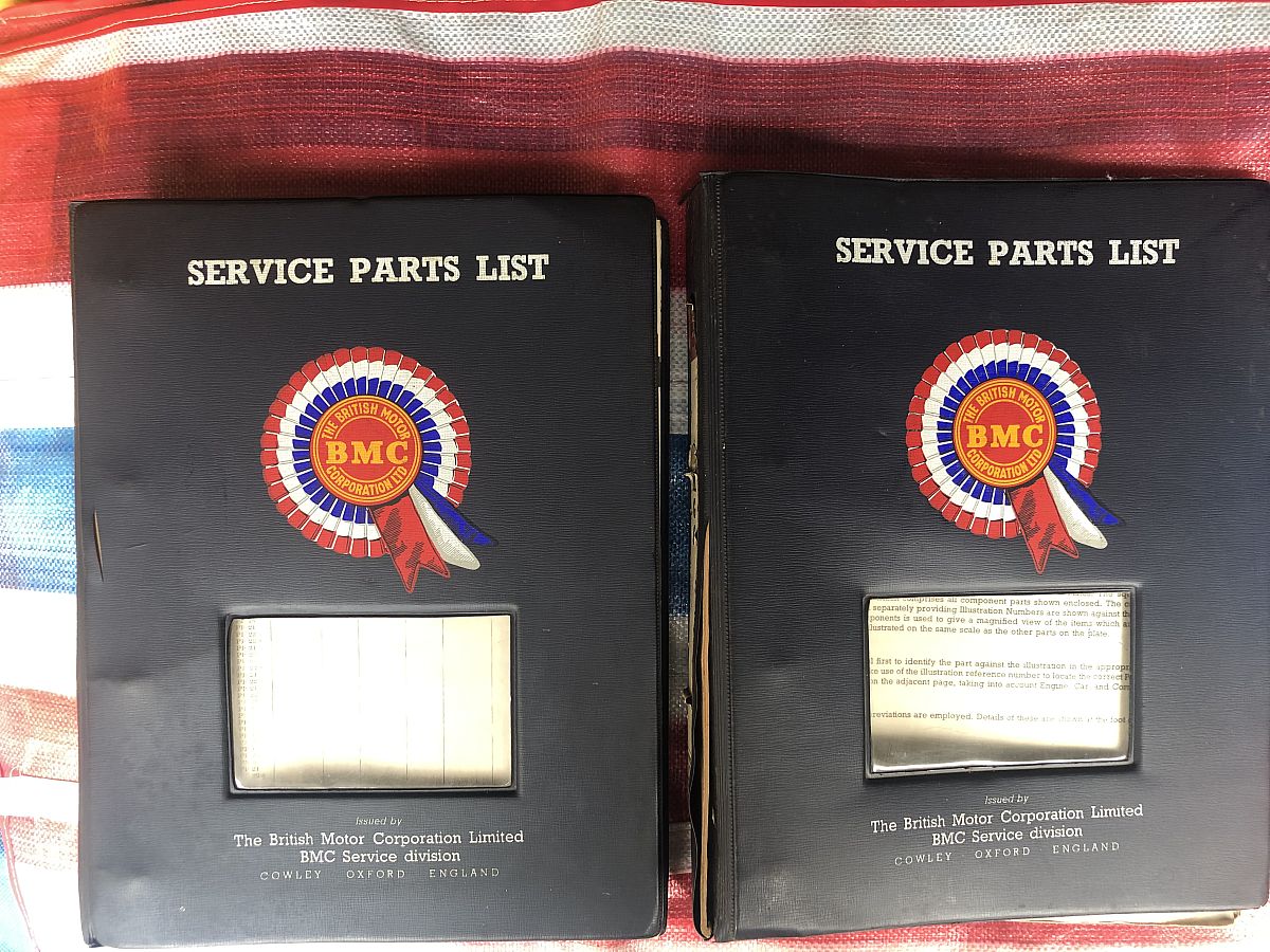 For Sale: MGC parts books