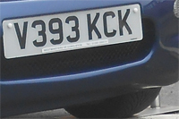 Identify the letters and numbers in this image