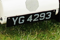 Identify the letters and numbers in this image