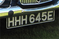 Identify the letters and numbers in this image