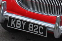Identify the letters and numbers in this image