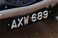 Identify the letters and numbers in this image