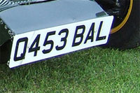 Identify the letters and numbers in this image