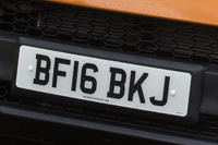 Identify the letters and numbers in this image