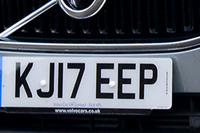 Identify the letters and numbers in this image