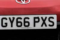 Identify the letters and numbers in this image