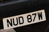 Identify the letters and numbers in this image