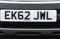 Identify the letters and numbers in this image