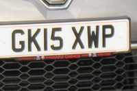 Identify the letters and numbers in this image