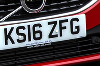 Identify the letters and numbers in this image